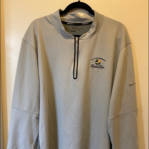 Brandon Dunes / Pumpkin Ridge Nike 3/4 zip - Picture 1 of 3